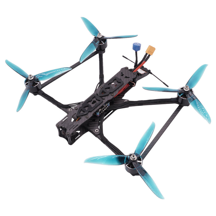 TCMMRC Mars7 321mm Drone - 7 Inch 6S Long Range FPV Racing PNP, F4 60A ESC, 1.6W VTX GPS - 1KG Payload Capacity for Enthusiasts & Professionals