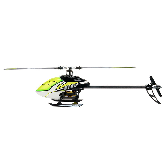 Eachine E180 V2 - 6CH 3D6G System, Dual Brushless Direct Drive Motor, Flybarless RC Helicopter BNF (FUTABA S-FHSS Compatible) - Perfect for Enthusiasts and 3D Pilots