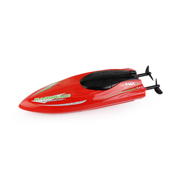 JJRC S8 RTR Mini Speedboat - 2.4G RC Stunt Boat with LED Light & 360° Rotation - Waterproof Remote Control Racing Toy for Kids & Children