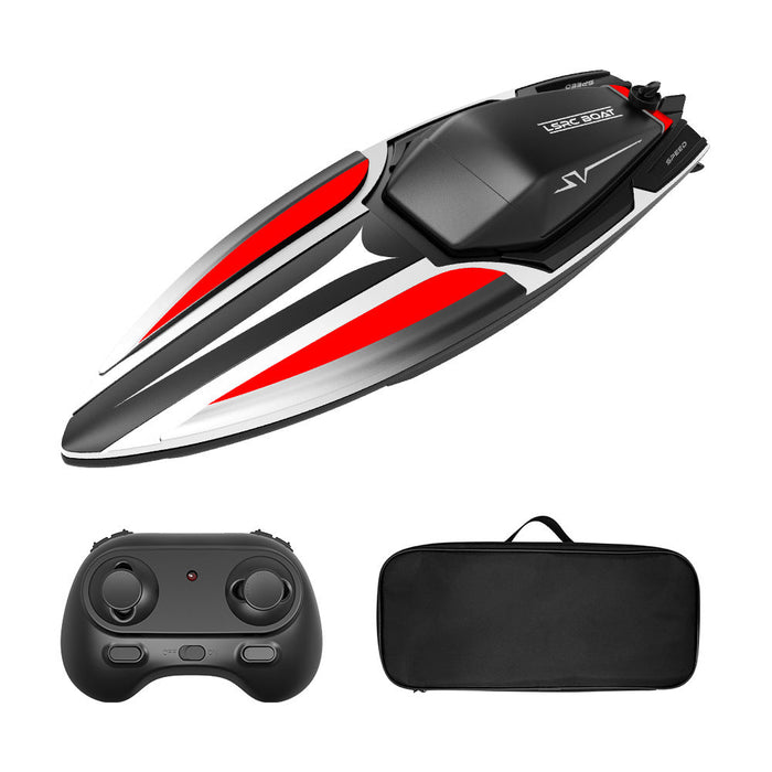 LSRC B6 2.4G - High Speed Racing RC Boat with Waterproof & Rechargeable Features - Perfect Electric Radio Remote Control Toy for Boys and Children Gifts