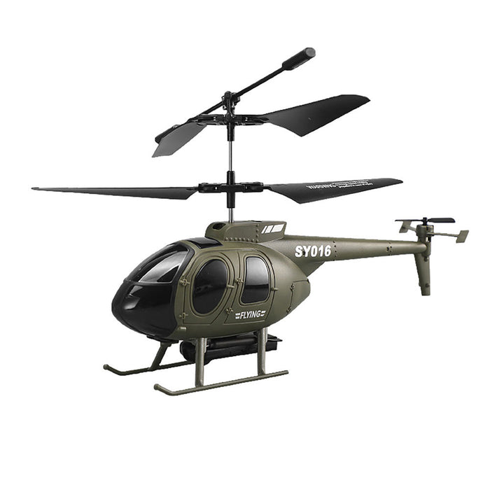 SHXH SY016 2.4G - 3.5CH Simulation Fighter Helicopter Model with Multifunctional Remote Control - Electric Toy for Kids and RC Enthusiasts