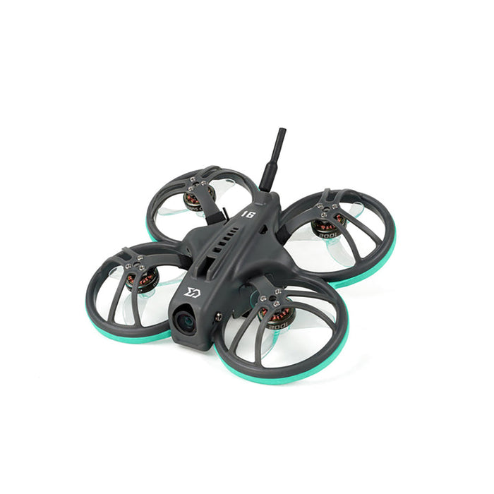 Sub250 Whoopfly16 Analog - 75mm Wheelbase F4 1S Ultralight Tiny Whoop FPV Racing Drone BNF with 5.8G 200mW VTX - Perfect for Indoor Racing, Featuring Caddx Ant eco Camera