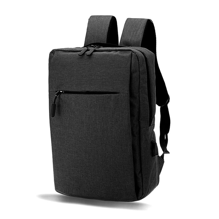 Classic Backpacks 17L - Business Laptop Bag with USB Charging, for 15-Inch Laptop - Ideal for Students, Men, Women, and School Use