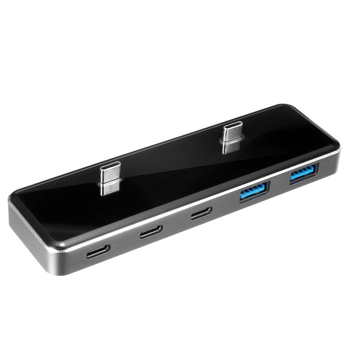 Tesla Model 3/Y Docking Station - 6-in-1 USB Hub Extender Adapter with Multiple Ports - Designed for Enhanced Connectivity and Convenience