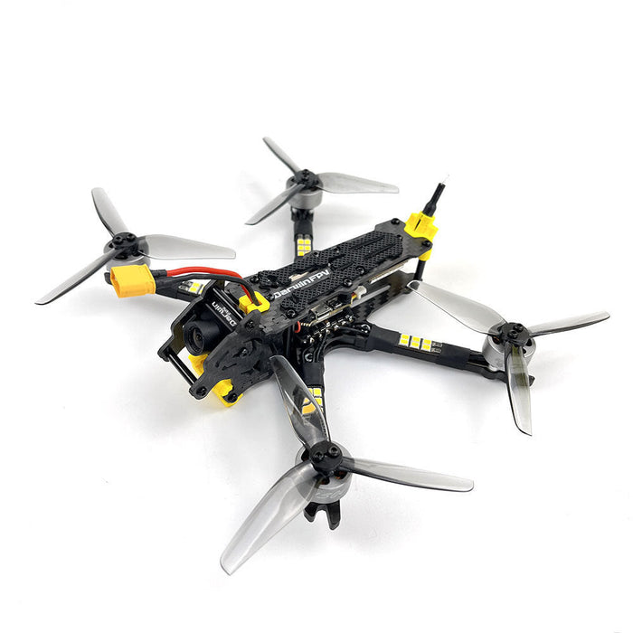 DarwinFPV BabyApe Ⅱ - 156mm Analog Freestyle FPV Racing Drone, F411 FC, 30A ESC, 4S/6S, 3.5 Inch, 600mW VTX - Perfect for sub 250g Racing Enthusiasts