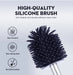 SDARISB Long-Handle Silicone Toilet Brush with Bendable Head (DR-FE94)
