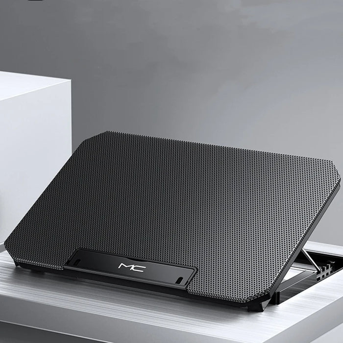 Large Cooling Pad for 12-16 inch Laptops — Dual Fans, USB, Adjustable Speed, Quiet