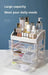 Transparent Cosmetic & Jewellery Organiser — 3 Drawer, 4-Layer Plastic Storage