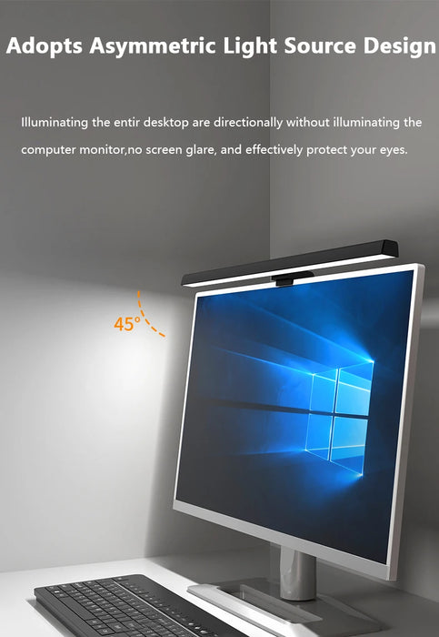 50cm Monitor Light Bar — USB Screen-Hanging Desk Lamp with Stepless Dimming