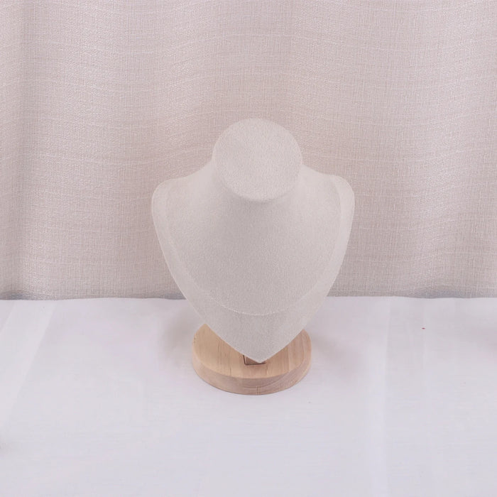 Velvet Necklace Display Bust – Pendant Organiser Stand (S/M/L)