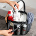 Quick-Dry Mesh Shower Caddy Tote – Beach & Travel Wash Bag (8 Pockets)