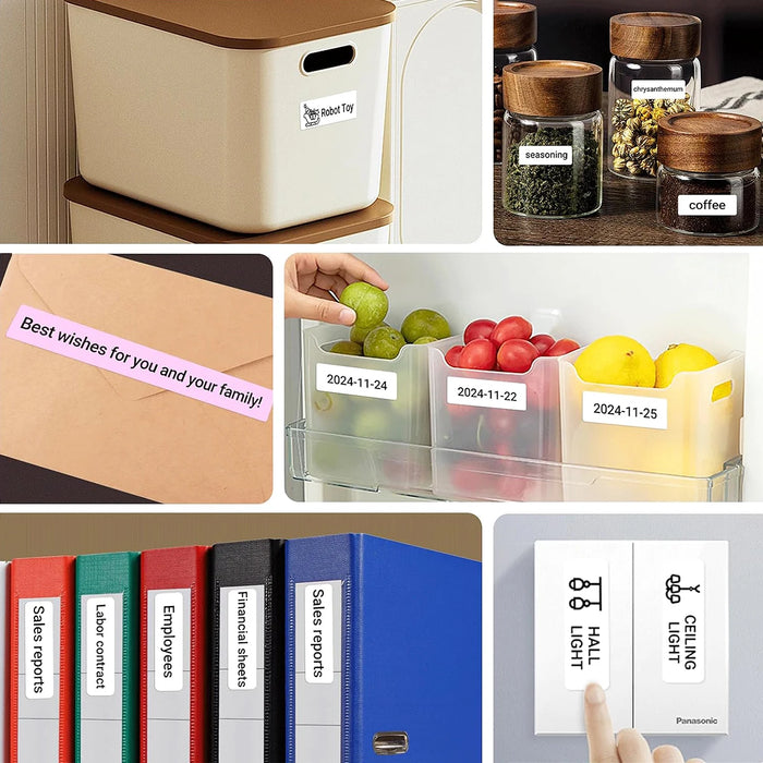 Marklife P15 Portable 15mm Thermal Label Printer — Inkless, Bluetooth, Rechargeable