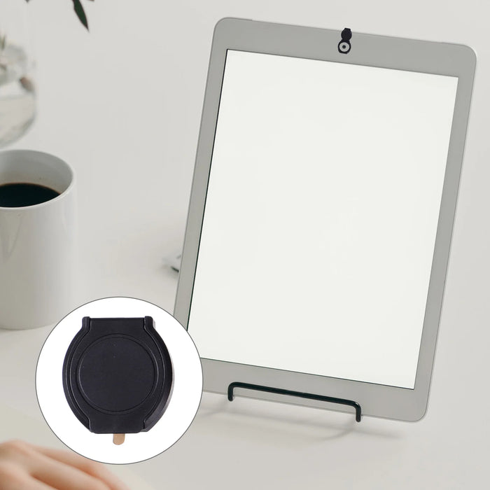 5-pack Ultra-Thin Webcam Privacy Covers for Laptops, Tablets and Phones — Black