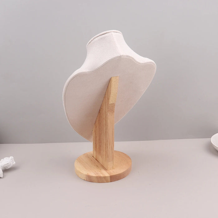 Velvet Necklace Display Bust – Pendant Organiser Stand (S/M/L)