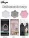 Silicone Lotus Soap Dish with Drain — Single Bathroom Soap Holder