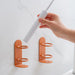Adhesive Wall-Mounted Electric Toothbrush Holder — Steel, No-Drill