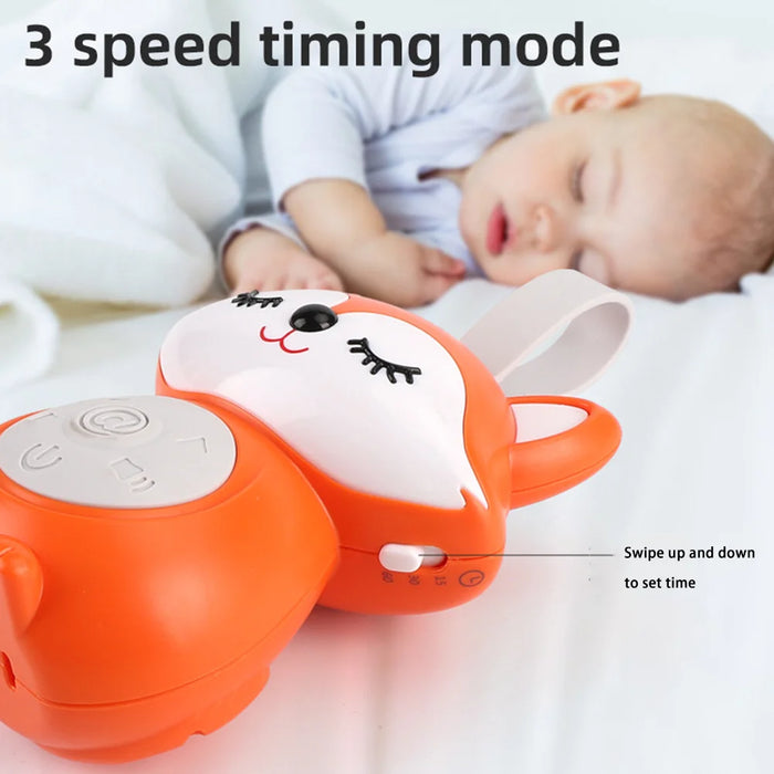 Portable White Noise Machine Baby Soother — 3 White Noise & 2 Light Music (Timed Shutdown)