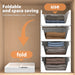 Wardrobe Storage Organiser — 4-Pack Stackable Slide Drawers