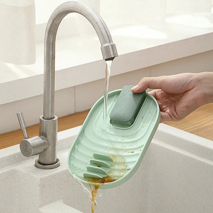 Nordic-Style Foldable Pot Lid & Spoon Holder — Heat‑Resistant, Single or 2‑Pack