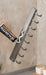 Drill-Free Wall-Mounted Aluminium Hook Rack — 6/8/10 Hook Options