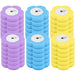 Disposable Toilet Brush Kit — Long Handle, Wall-mounted Holder, Replaceable Heads (24 / 72 pcs)