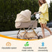 Portable Baby Soother — Bluetooth Sleep Aid & Rocker, USB‑C Rechargeable (White)