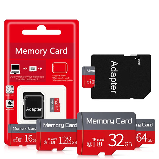 Class10 Memory Card High Speed Mini SD Card 8GB 16GB 32GB 64GB 128GB 256GB 512GB TF Flash Card