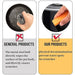 XMSJ Magic Eraser Easy Limescale Eraser Rubber Household Kitchen Cleaning Tools Toilet Rust Brush Bathroom Glass Rust Remover