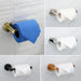 SUS304 Stainless Steel Wall-Mount Toilet Roll Holder — Multiple Finishes