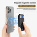 Magnetic PU Leather Wallet Phone Case with Stand and Card Pocket — MagSafe Compatible