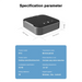 Y23A Wireless Conference Speakerphone — USB & Bluetooth 5.0 Omnidirectional Mic for PC/Laptop