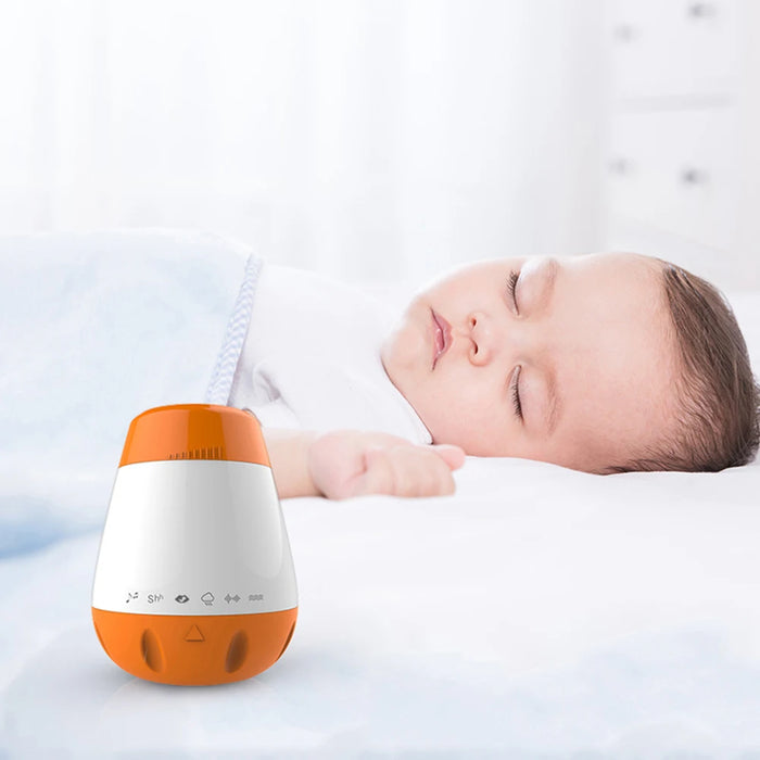 Smart Baby Sleep Soother — White Noise Sound Machine with 6 Soothing Sounds, Rechargeable