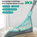 S‑Shaped Wall‑Mounted Toilet Brush, Long Handle, Soft PP Bristles, 39×11cm