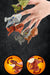 Mini Cartoon Tyrannosaurus Finger Dinosaurs — Plastic Finger Puppets (5/10/20)
