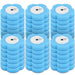 Disposable Toilet Brush Kit — Long Handle, Wall-mounted Holder, Replaceable Heads (24 / 72 pcs)