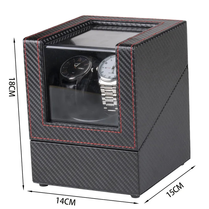 PU Watch Winder for Automatic Watches with USB Charging
