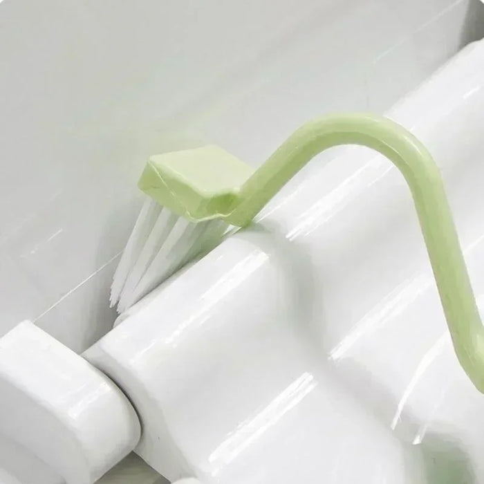 Curved S-Head Toilet Brush with Long Handle and Hanging Hook – 1/2/3 Pack