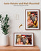 10.1-inch Wi‑Fi Digital Photo Frame — 1280×800 HD Touchscreen, 32GB, Wall‑mountable