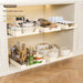 Under-sink Pull-out Drawer Organiser – No-drill Sliding Storage Rack for Kitchen & Bathroom