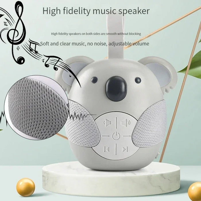 Portable White Noise Machine Baby Soother — 3 White Noise & 2 Light Music (Timed Shutdown)