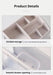 Transparent Cosmetic & Jewellery Organiser — 3 Drawer, 4-Layer Plastic Storage
