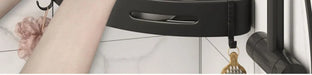 2pcs Corner Bathroom Shelf — Single-Tier Stainless Steel, No‑Drill Adhesive, Model FGR342