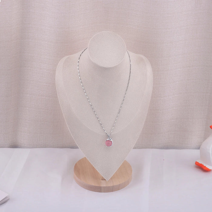 Velvet Necklace Display Bust – Pendant Organiser Stand (S/M/L)