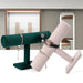 Suspended Double-Layer T-Bar Jewellery Display Stand — Velvet, Space-Saving