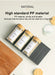 4 Layers Kitchen Spice Drawer Organizer Adjustable Spice Rack for Spice Jars Seasoning Bottles Cabinet Pantry Kitchen Organizer