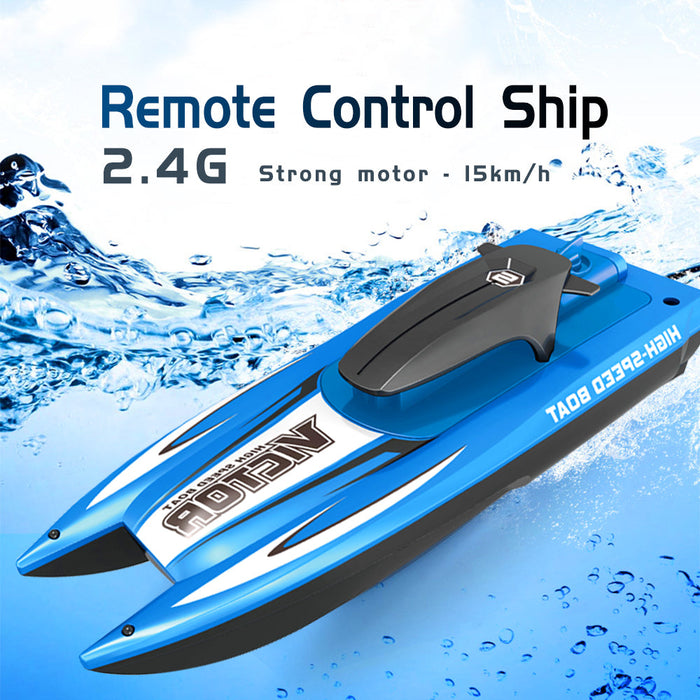 T15 1/47 2.4G RC Boat - Waterproof High-Speed Racing, Rechargeable Electric Radio Remote Control Toys Ship - Ideal Gift for Boys and Children