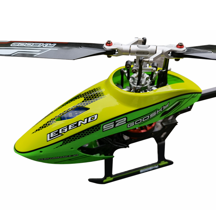 GOOSKY S2 6CH - 3D Aerobatic RC Helicopter with Dual Brushless Direct Drive Motors & GTS Flight Control System - Perfect for Advanced Flying Enthusiasts