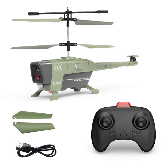 CX068 Black Ant - 2.5CH 3.5CH Intelligent Obstacle Avoidance Airflow Fixed Height RC Helicopter with USB Charging - Perfect for Beginner Flyers and Indoor Entertainment