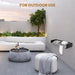Collapsible Wall-Mounted Laundry Drying Rack — 5 aluminium rods, space-saving