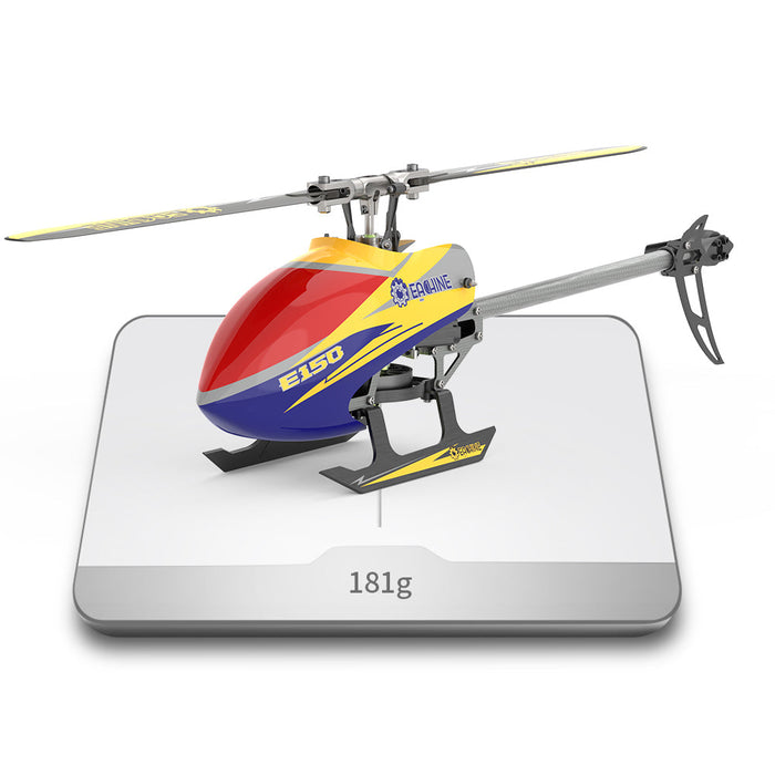 Eachine E150 2.4G 6CH - 6-Axis Gyro 3D6G Dual Brushless Direct Drive Motor Flybarless RC Helicopter - BNF Compatible with FUTABA S-FHSS for Enthusiasts